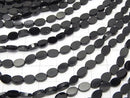 1strand $8.79! Black Spinel AAA - Oval 6 x 4 x 2 mm 1strand beads (aprx.13 inch / 32 cm)