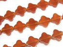 Carnelian, Flower Gemstone Beads