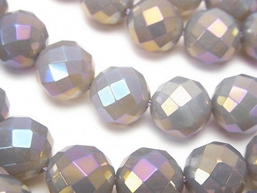 Faceted Round, Flash Crystal Gemstone Beads