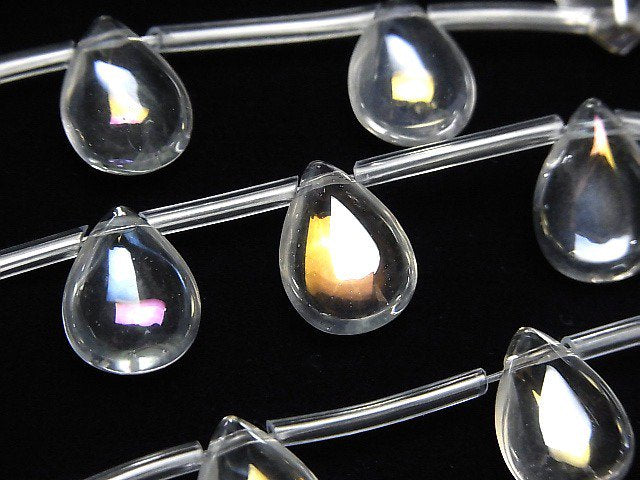 Flash Crystal, Pear Shape Gemstone Beads