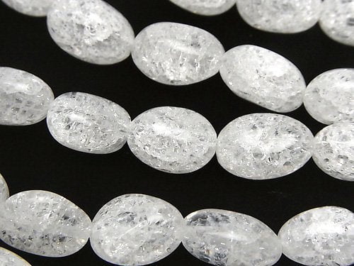 Cracked Crystal, Nugget Gemstone Beads