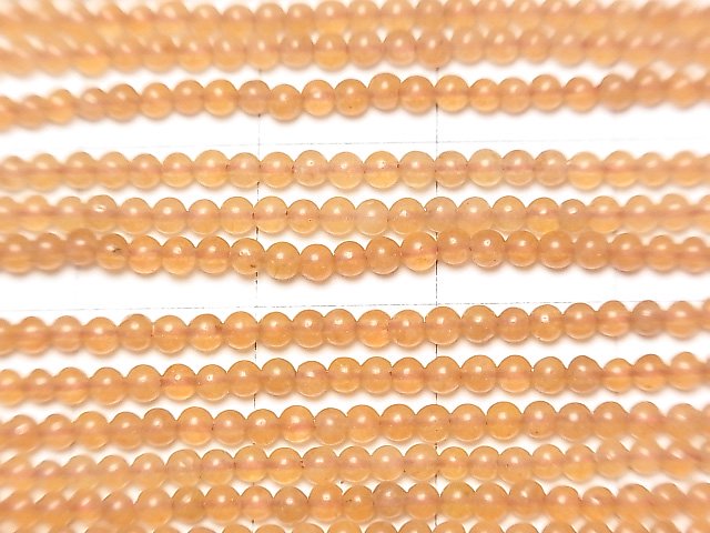 1strand $3.79! Orange Aventurine Round 2mm 1strand beads (aprx.15inch / 38cm)