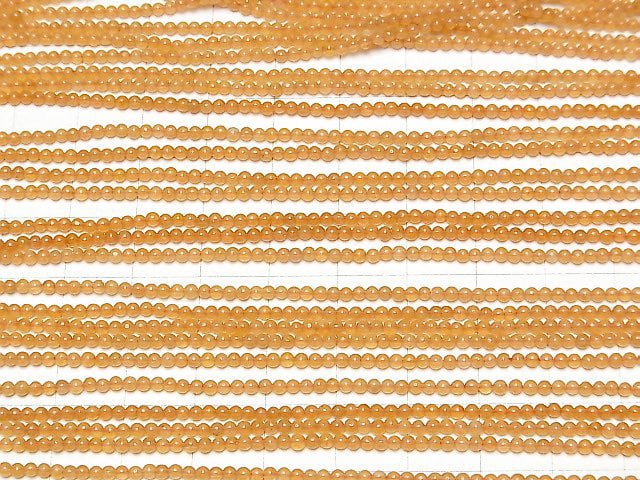 1strand $3.79! Orange Aventurine Round 2mm 1strand beads (aprx.15inch / 38cm)