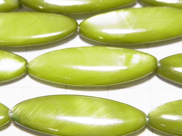 Green color Shell Marquise 30x10x4mm 1strand beads (aprx.13inch / 32cm)