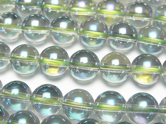 Flash Crystal, Round Gemstone Beads