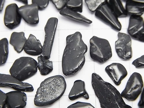 Black Tourmaline AA Undrilled Chips 100 g $3.79