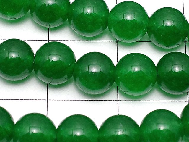 Green Color Jade (Clear Type) Round 6mm 1strand beads (aprx.15inch / 37cm)