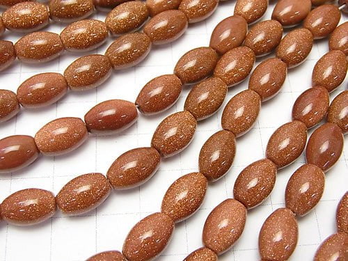 1strand $6.79! Golden Sand Stone Rice 12x8x8mm 1strand beads (aprx.15inch/36cm)