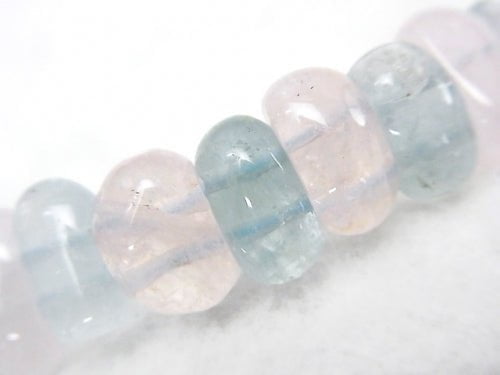 1strand $39.99! Beryl Mix (Multi Color Aquamarine) AAA - Two Hole Nugget 1strand (Bracelet)