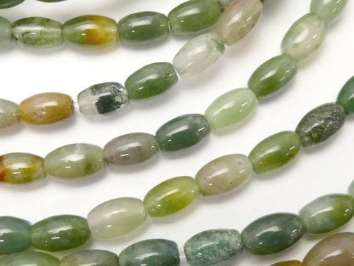 Agate, Rice Gemstone Beads