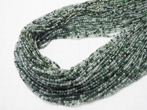 1strand $3.79! Moss Agate  Round 2mm 1strand beads (aprx.15inch/38cm)