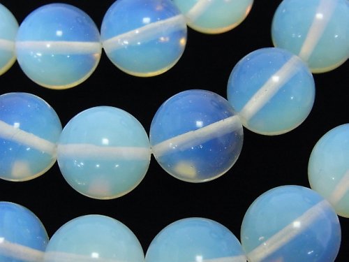 Opalite, Round Synthetic & Glass Beads