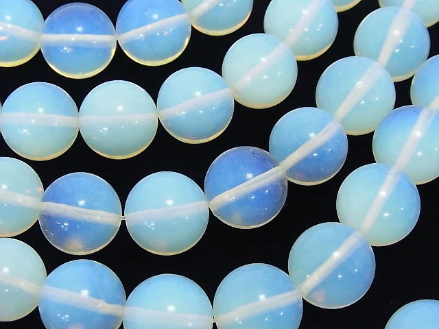 1strand $6.79! Opalite  Round 14mm White 1strand beads (aprx.14inch / 35cm)