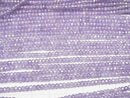 1strand $8.79! Lavender color Cubic Zirconia AAA Faceted Button Rondelle 1strand beads (aprx.13inch / 32cm)