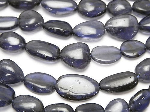 Iolite, Nugget Gemstone Beads