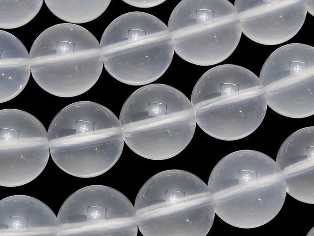 Milky Quartz, Round Gemstone Beads