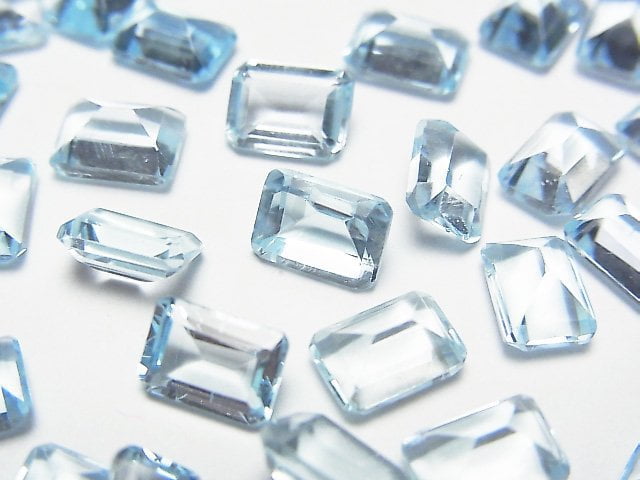 Rectangle, Topaz Gemstone Beads