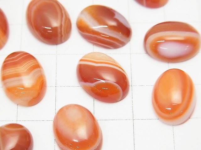 Carnelian, Sardonyx AAA - AAA - (Red Eye Agate) Oval Cabochon 16 x 12 mm 3pcs $7.79!