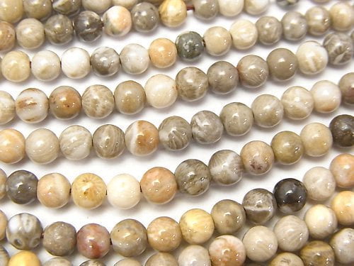 Coral, Round Gemstone Beads