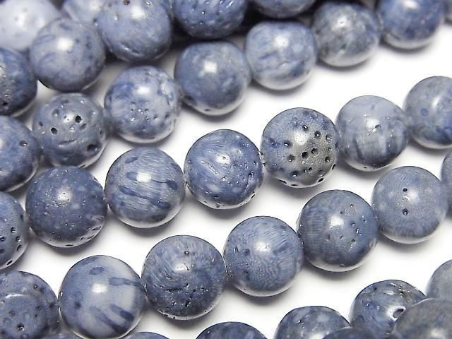 [Video] Loose stone sponge coral round 8mm 1strand beads (approx. 15inch/36cm)