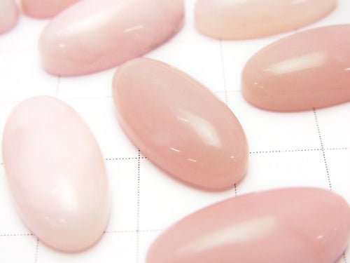 Pink Opal AA ++ Oval Cabochon 20 x 10 mm 3pcs $29.99!