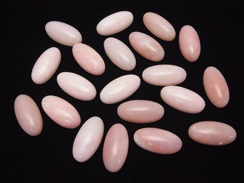 Pink Opal AA ++ Oval Cabochon 20 x 10 mm 3pcs $29.99!