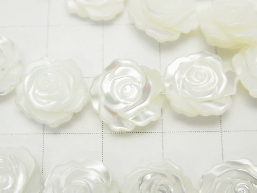 Mother of Pearl MOP AAA White Rose12mm 1/4-1strand (aprx.13inch/31cm)