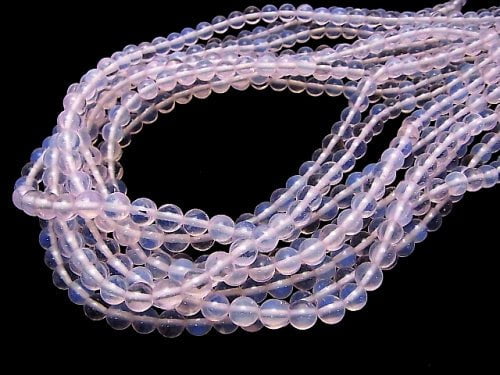 Opalite Round 6mm Pink 1strand beads (aprx.15inch / 36cm)