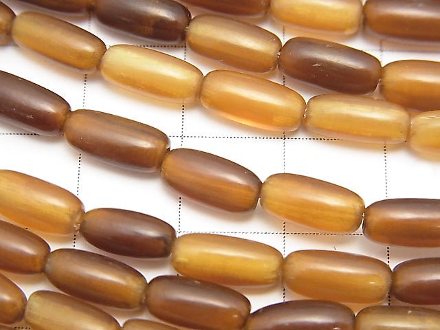 1strand $3.79! Buffalo Horn Rice Yellow 1strand beads (aprx.15inch / 38cm)