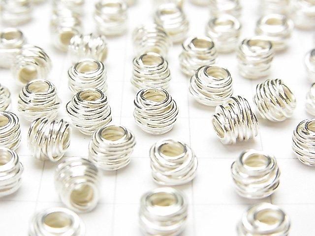 Rondelle en argent Karen 6mm, 7mm 2 pièces