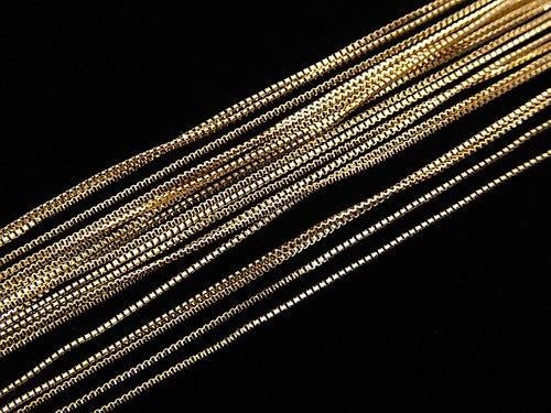 [Video][K10 Yellow Gold] Box Chain 0.5mm [40cm][45cm] Necklace 1pc