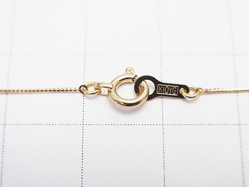 [Video][K10 Yellow Gold] Box Chain 0.5mm [40cm][45cm] Necklace 1pc