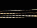 [Video] [K10 Yellow Gold] Box Chain Necklace, Approx. 0.6mm Wide, 1 Bead (Apprx. 20 inches/50 cm)