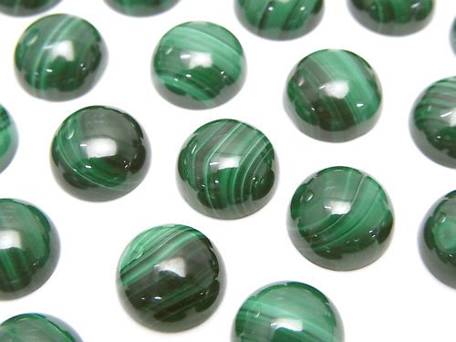 Cabochon, Malachite Gemstone Beads