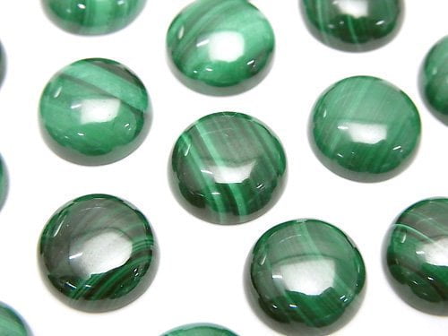 Cabochon, Malachite Gemstone Beads