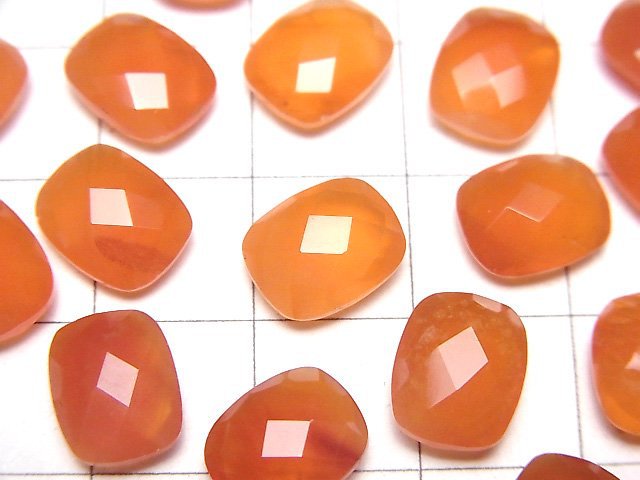 [Video] High Quality Carnelian AAA Undrilled Faceted Rectangle 10x8x4mm 5pcs $11.79!