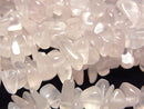 [Video] Madagascar Rose Quartz AA++ Small Nugget (Chips ) 1strand beads (aprx.34inch/86cm)