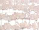 [Video] Madagascar Rose Quartz AA++ Small Nugget (Chips ) 1strand beads (aprx.34inch/86cm)