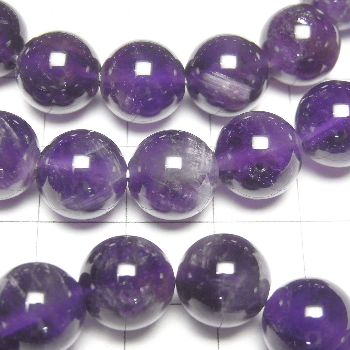 Amethyst AA Round 10mm Bracelet