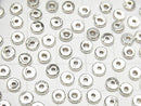 Karen Silver Rondelle (Discs) 5x5x1mm 10pcs