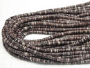 Violet Oyster Shell Rondelle (Heishi) 5x5x1mm 1strand beads (aprx.23inch/58cm)