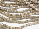 Clam Shell Rondelle (Heishi)5x5x1.5mm 1strand beads (aprx.24inch/59cm)