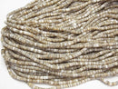 Clam Shell Rondelle (Heishi)5x5x1.5mm 1strand beads (aprx.24inch/59cm)
