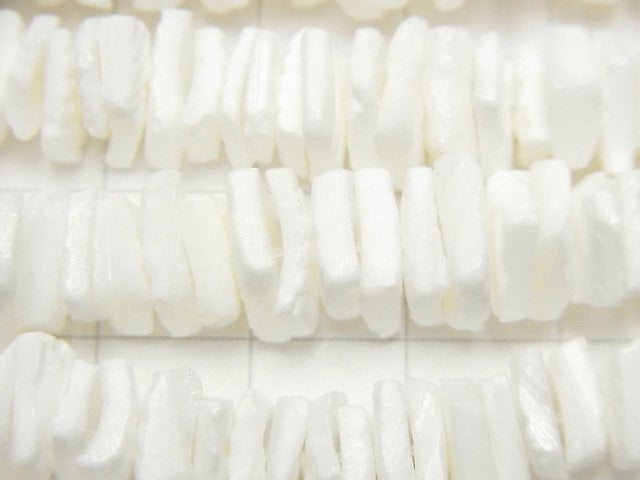 Ritobu Shell Chips White 1strand beads (aprx.15inch/38cm)