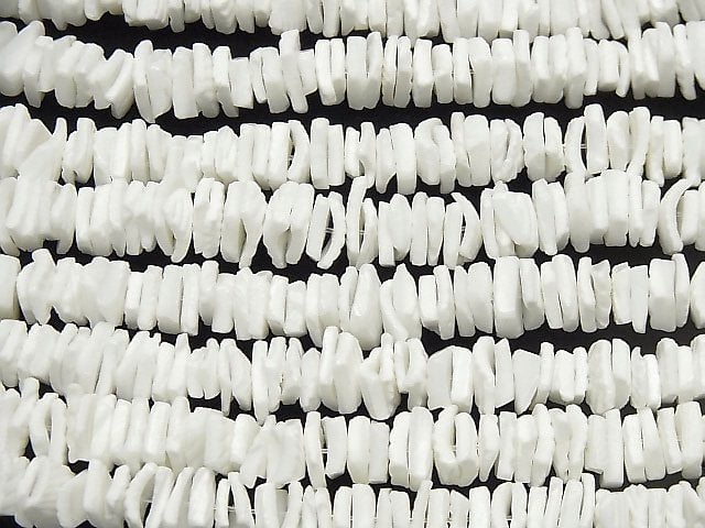 Ritobu Shell Chips White 1strand beads (aprx.15inch/38cm)