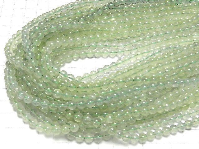 [Video]Prehnite AAA Round 6mm 1strand beads (aprx.15inch/37cm)