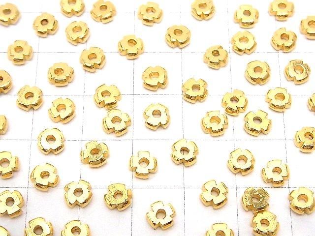 Karen Silver Rondelle 6x6x2mm 18KGP 3pcs
