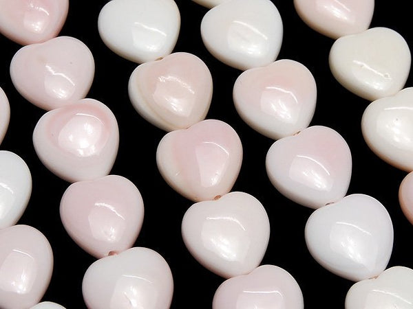 Heart, Mother of Pearl (Shell Beads) Pearl & Shell Beads