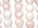 [Video] Queen Conch Shell AAA - Heart 10 x 10 x 5 mm 1/4 or 1strand beads (aprx.15 inch / 38 cm)