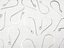 Silver925  Earwire 34x17mm No coating  1pair